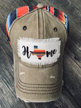 Khaki Serape Hat. Texas Home