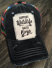 Support Wildlife Raise Boys. Serape Hat