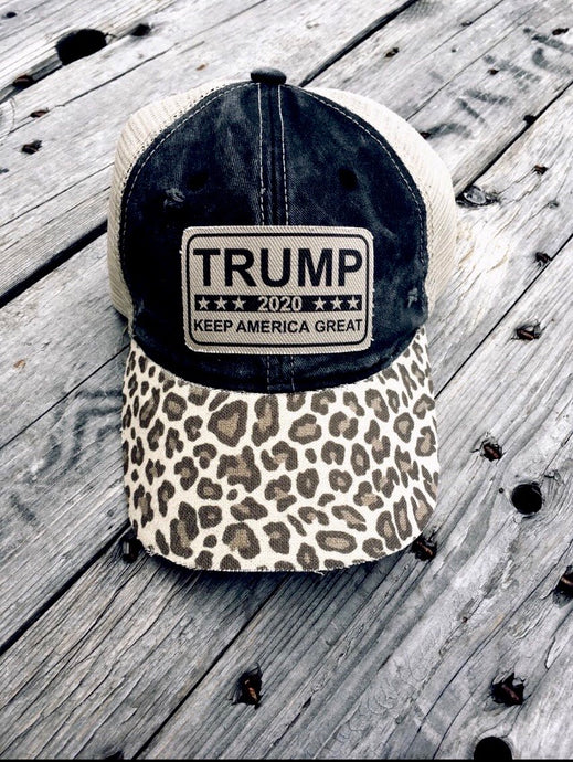 SALE Raggedy Leopard Bill- Trump 2020