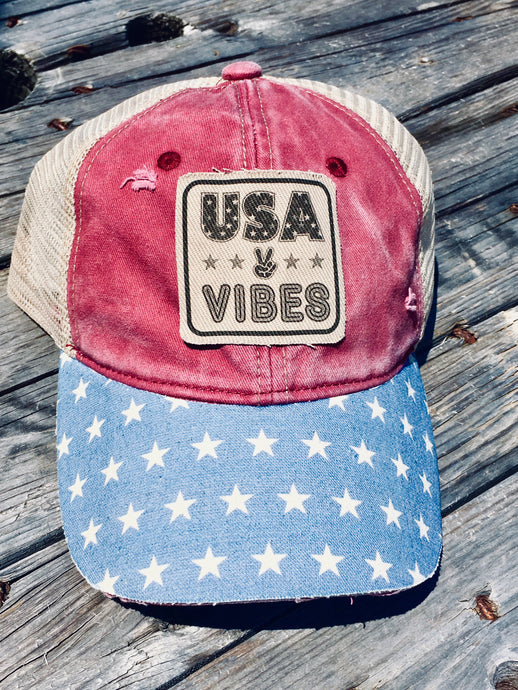 Raggedy Bill Vintage Stars. USA Vibes