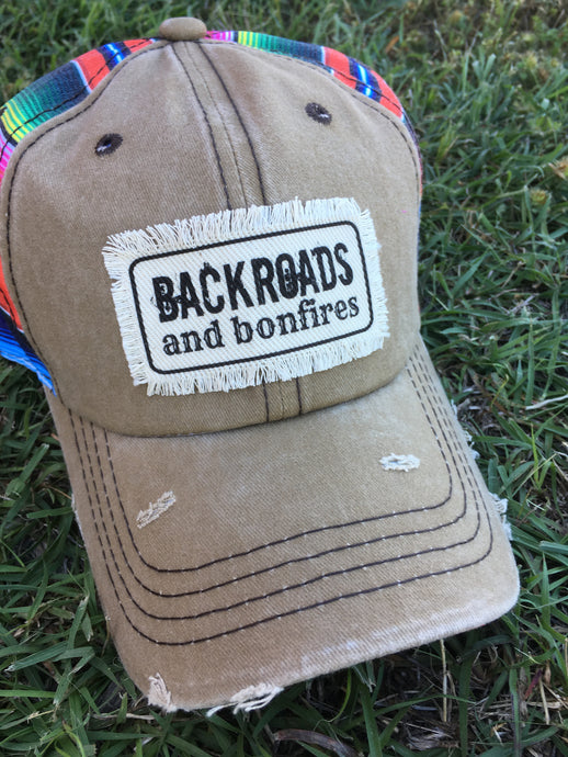 Khaki Serape. Backroads And Bonfires