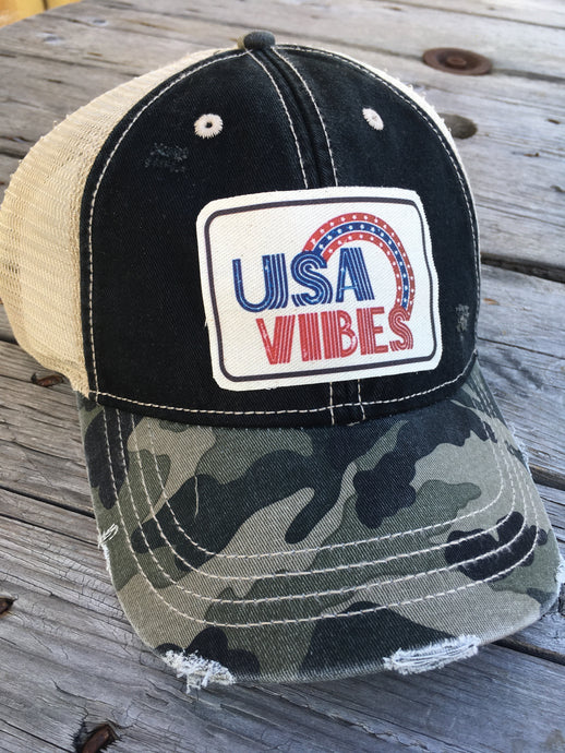 SALE USA Vibes- Camo Bill