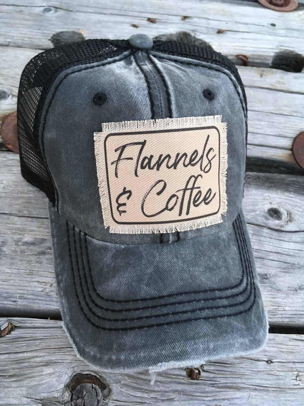 NEW- Flannels and Coffee