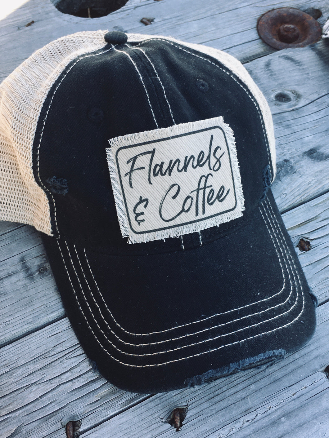 IN STOCK Flannels and Coffee. Vintage Black