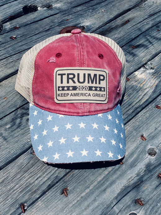 Raggedy Bill Vintage Stars. Trump 2020