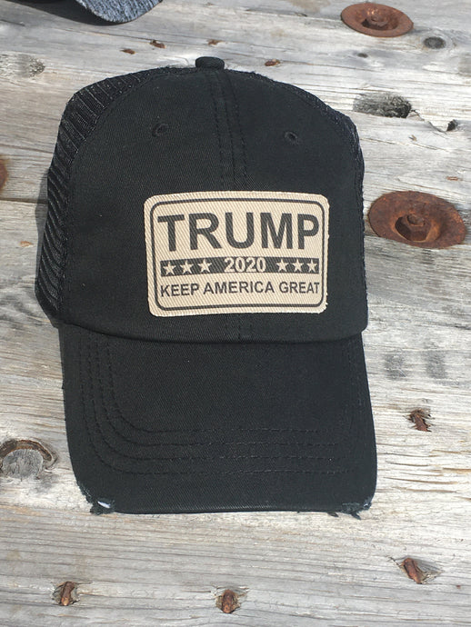 Trump 2020 Keep America Great Black Hat