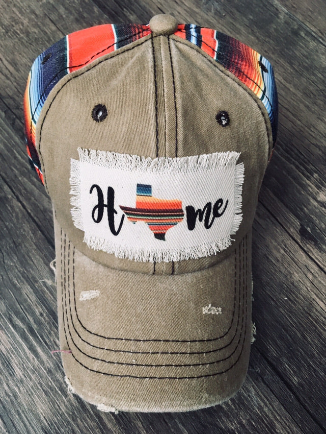 Texas Home. Serape Hat