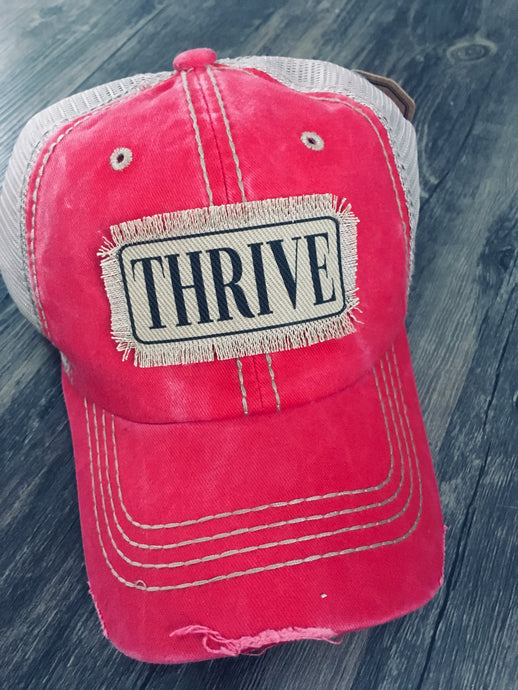 Fuchsia Hat. Thrive