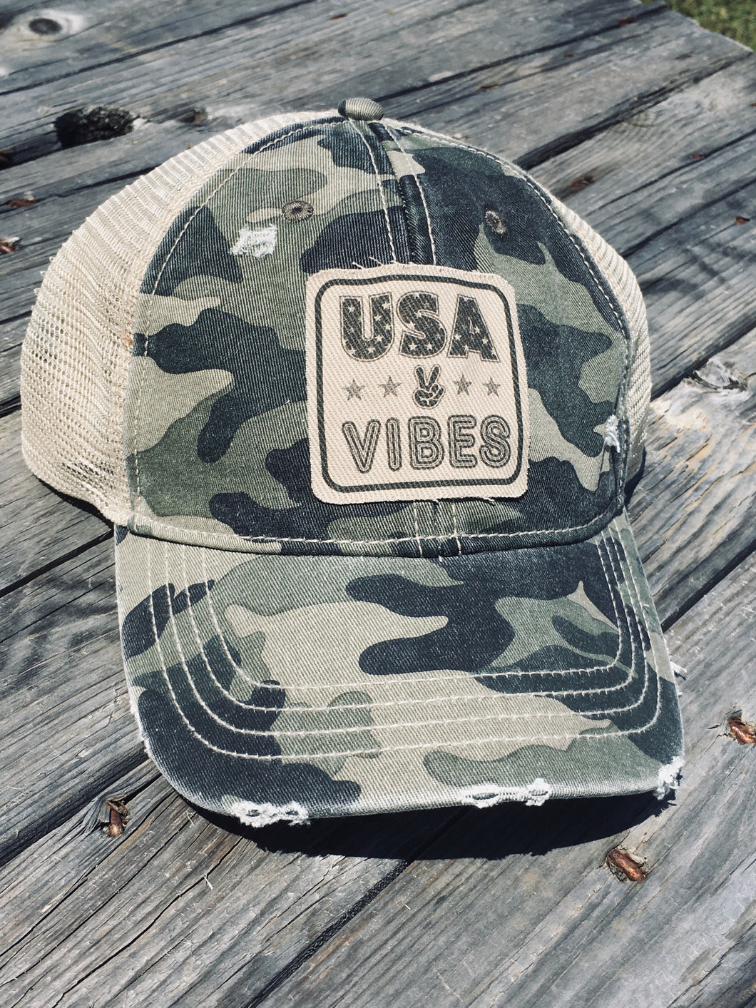 Vintage Camo. USA Vibes