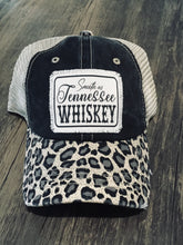 Smooth As Tennessee Whiskey- Leopard Hat Criss cross