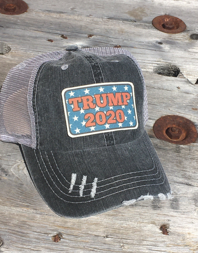 Trump Stars 2020 Charcoal Hat