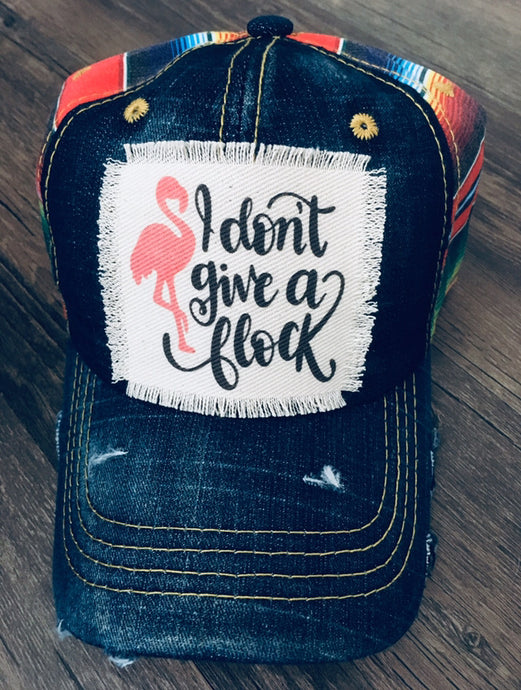 I Don’t Give A Flock. Serape Hat