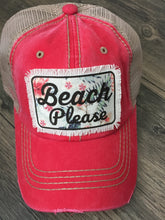 Fuchsia Hat Beach Please