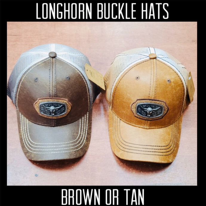 Longhorn Buckle Hat