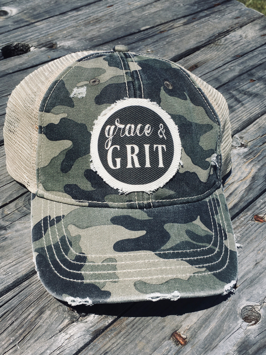 Vintage Camo. Grace And Grit