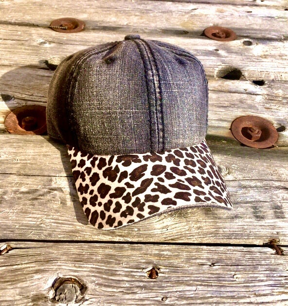 RAGGEDY Leopard Bill Hat