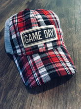 Game Day. Red Plaid Hat