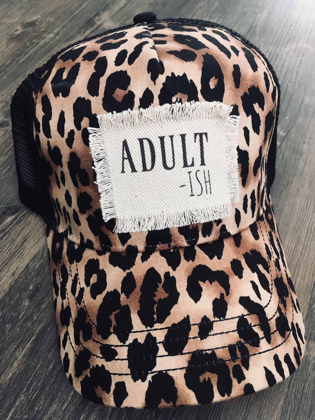 🚨OUT OF STOCK🚨Leopard Black. Adult-Ish