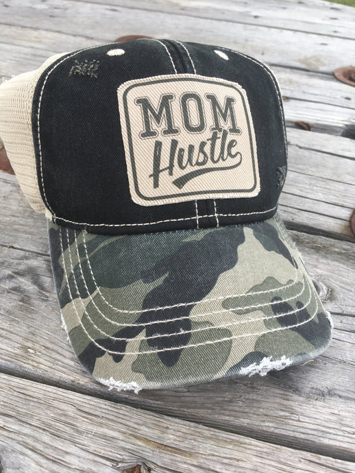 NEW Mom Hustle Camo Bill