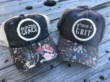 Grace Hats. Raggedy Floral Bill