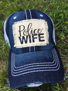 Police Wife Hat