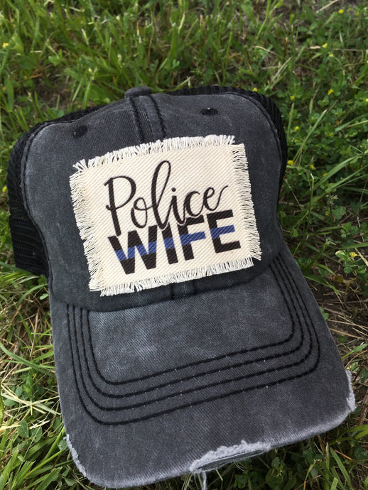 Police Wife Hat