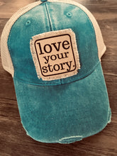 NEW! Love Your Story Teal Hat