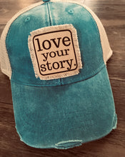 NEW! Love Your Story Teal Hat